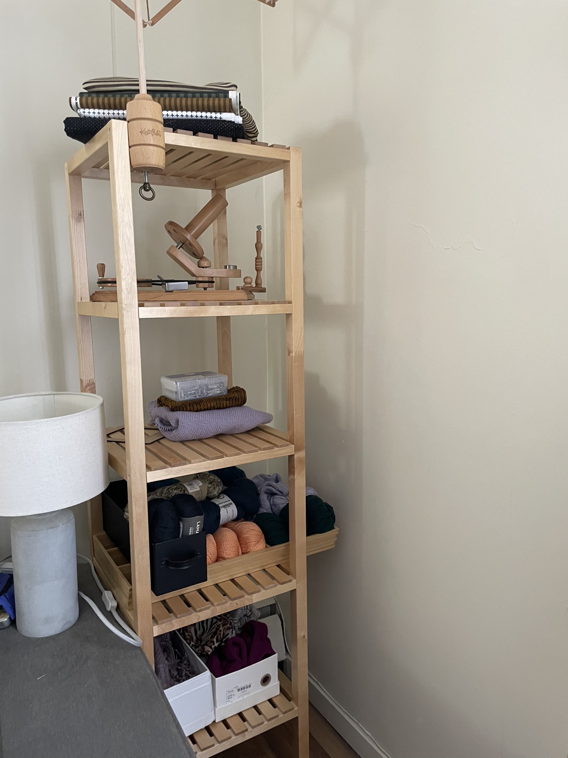 IKEA Wooden Shelving Unit