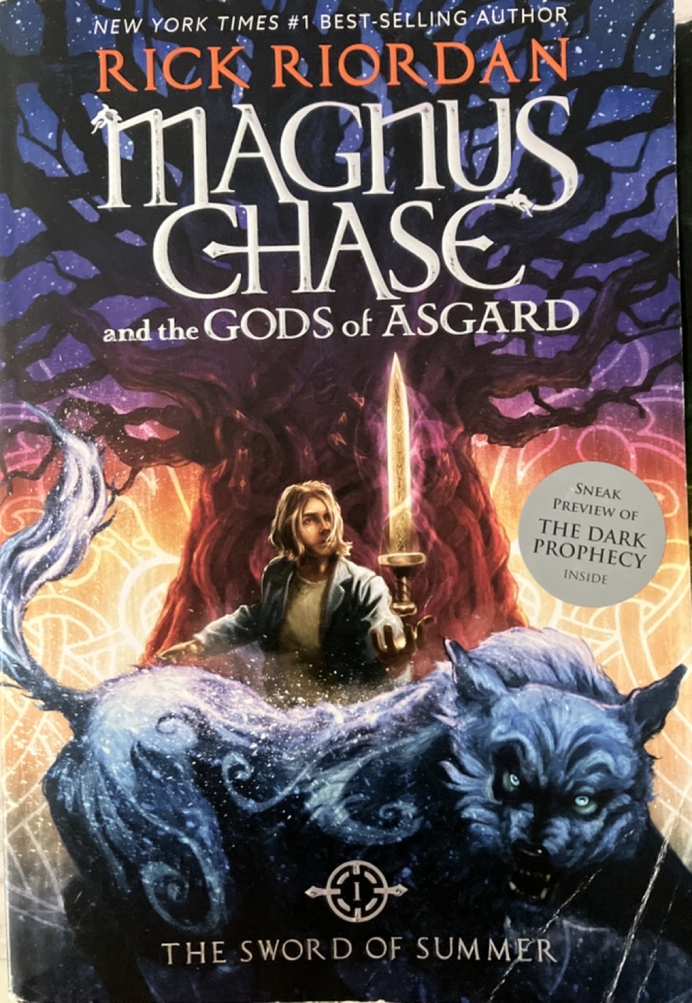 Rick Riordan:  Magnus chase trilogy