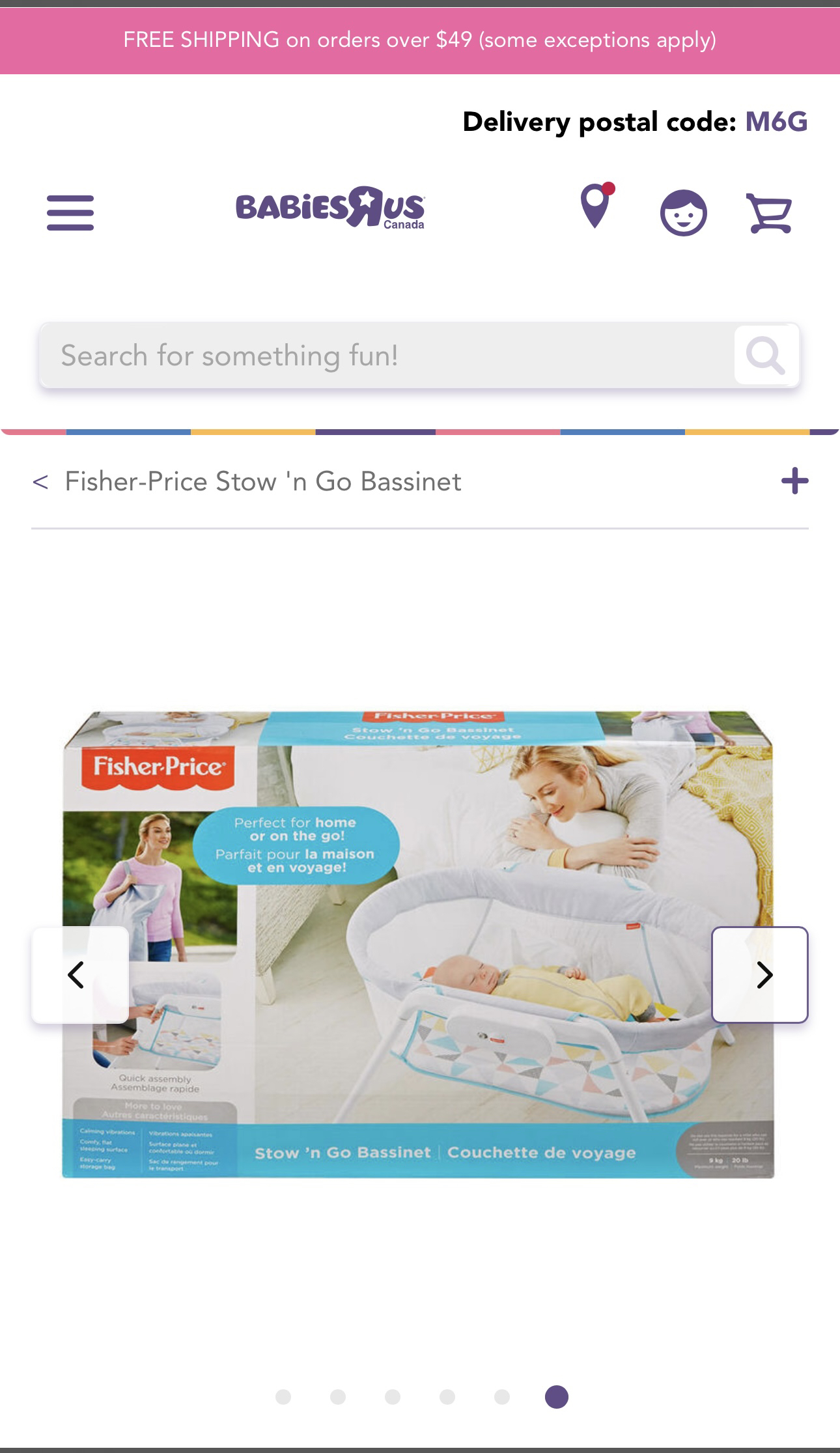 Brand new fisher price bassinet never opened