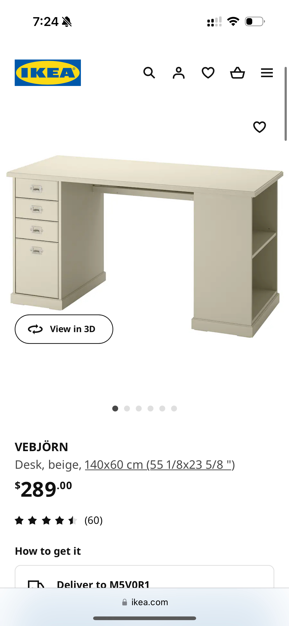 Ikea VEBJÖRN Desk - photo 2