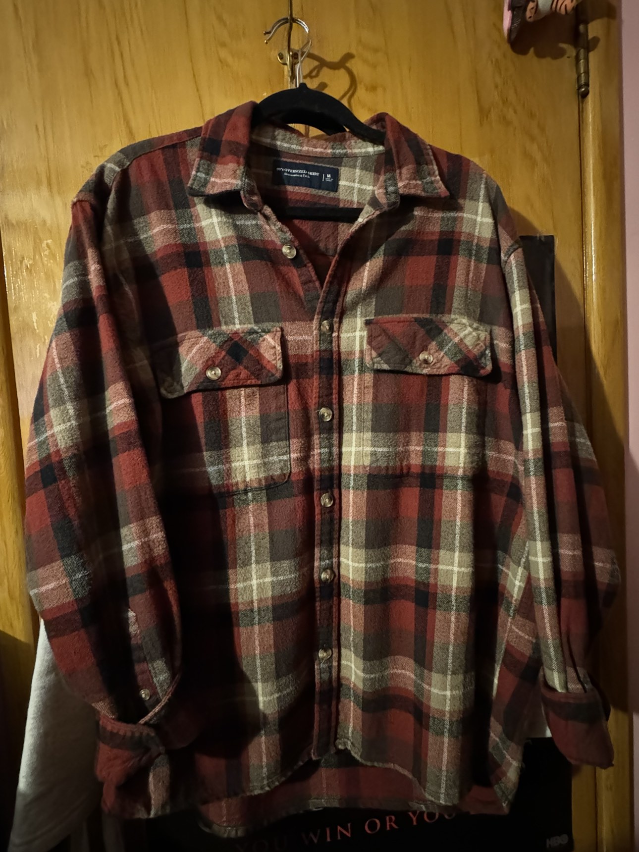 Abercrombie/ Fitch 90’s Oversized Flannel thumbnail