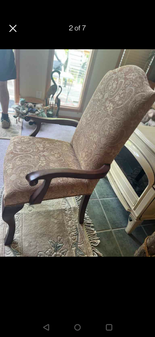 Elegant  post road Vintage Chair