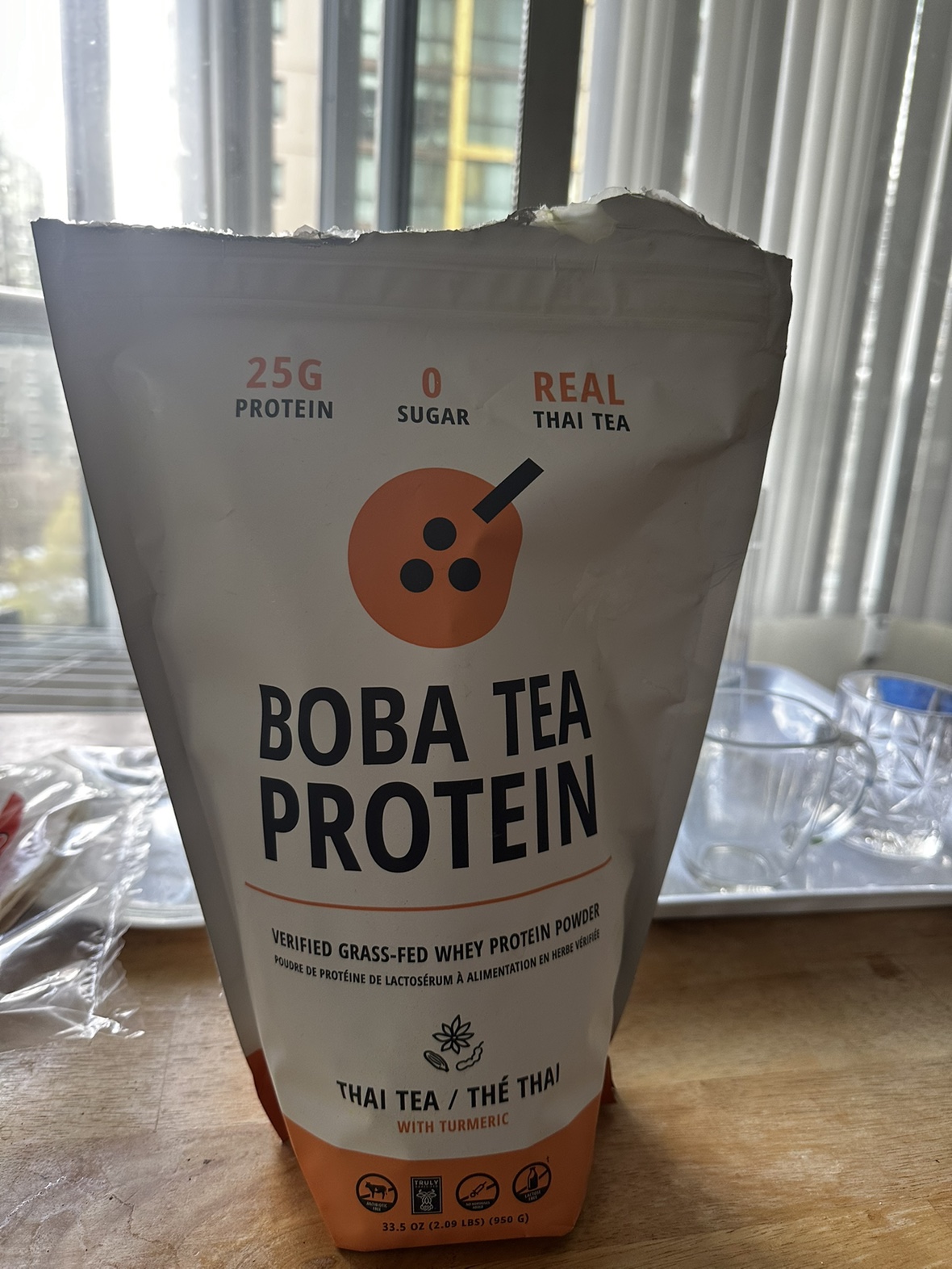 Boba Tea Protein- Thai Tea flavor
