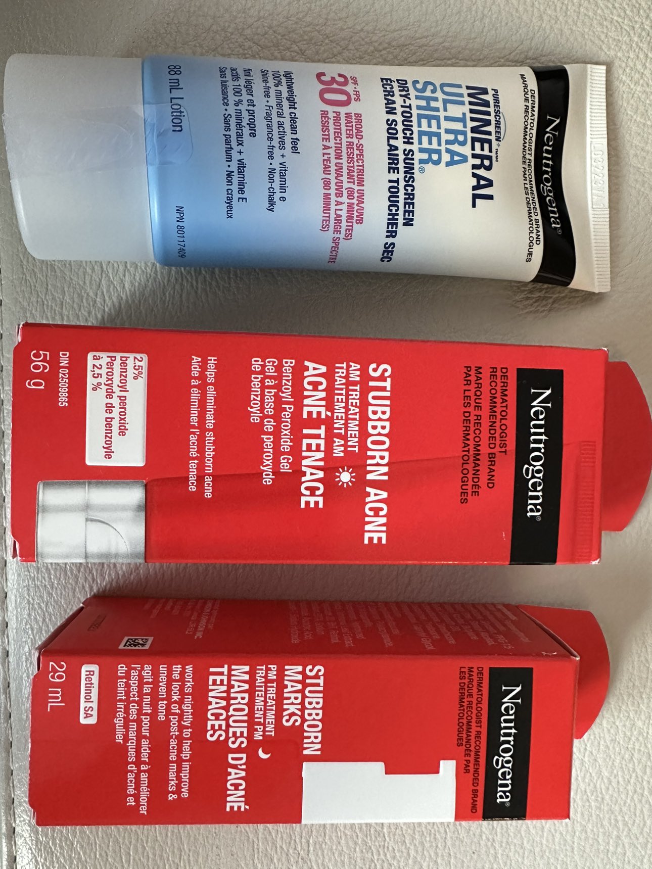 Neutrogena Skin care