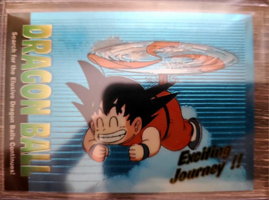 1995 Dragon Ball Z Goku Refractor Card