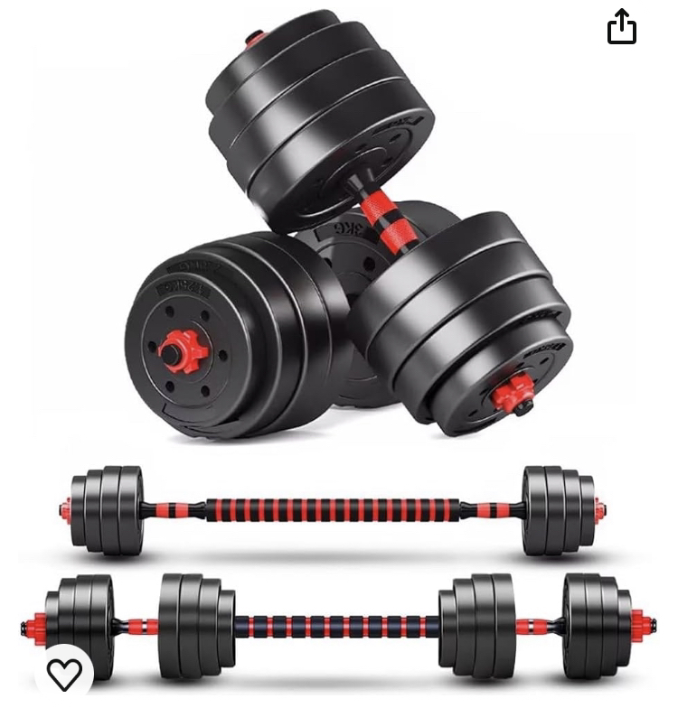 Adjustable  weights set