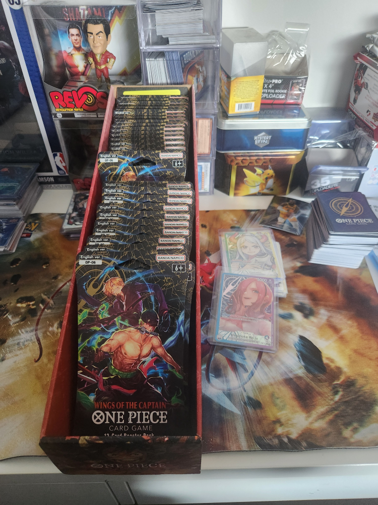 One Piece OP-06 Wings Of The Captain Sleeved pack ENGLISH