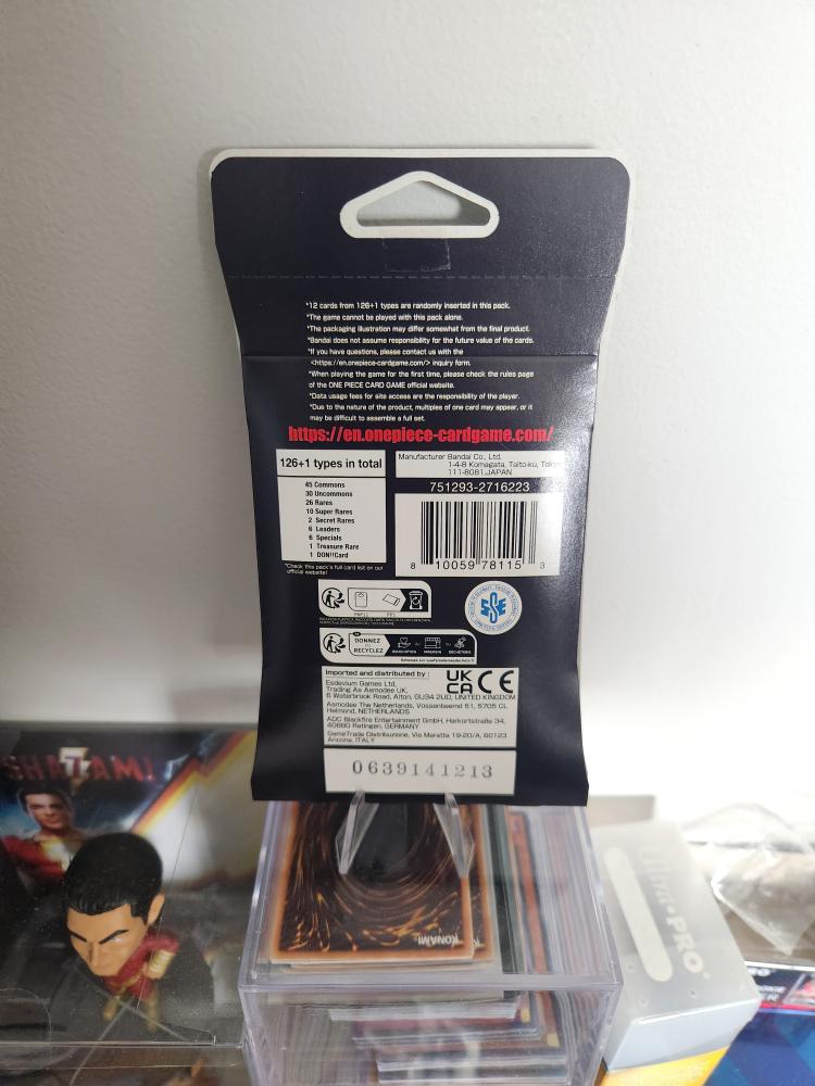 One Piece OP-06 Wings Of The Captain Sleeved pack ENGLISH - photo 4