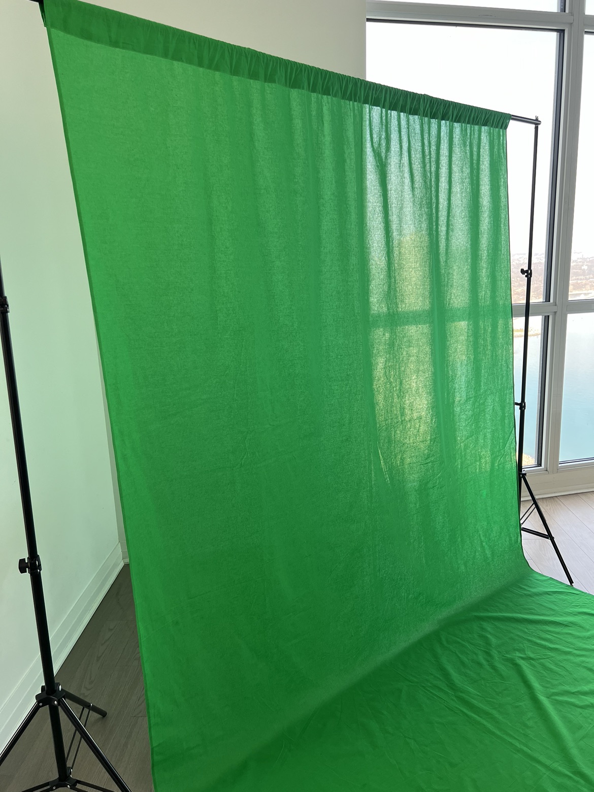 Green screen with 2 softbox lights - photo 4