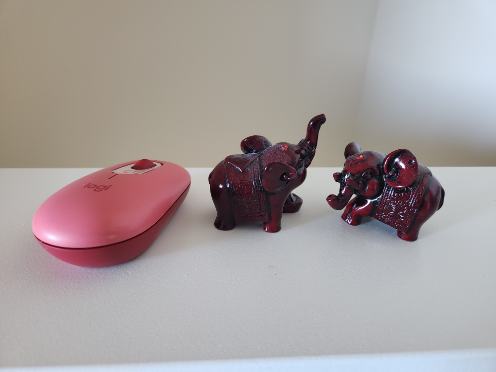 Small Decorative Elephants - 2pcs thumbnail