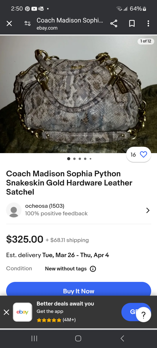 COACH 🧡 limited edition leather purse - photo 2