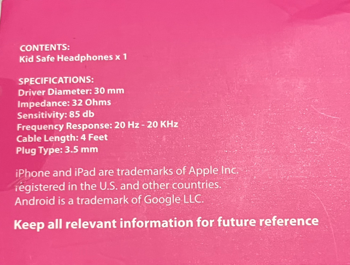 Disney Junior Minnie Kid Safe Headphones image indicator(3)