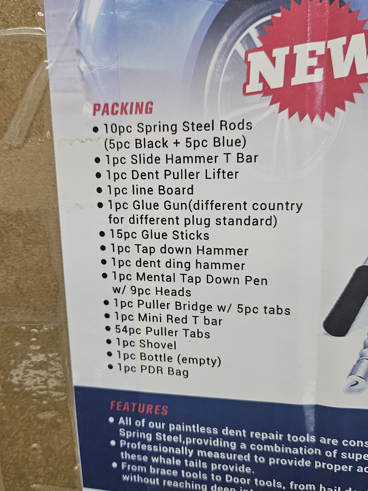 Paintless Dent Autobody Repair Kit - photo 2