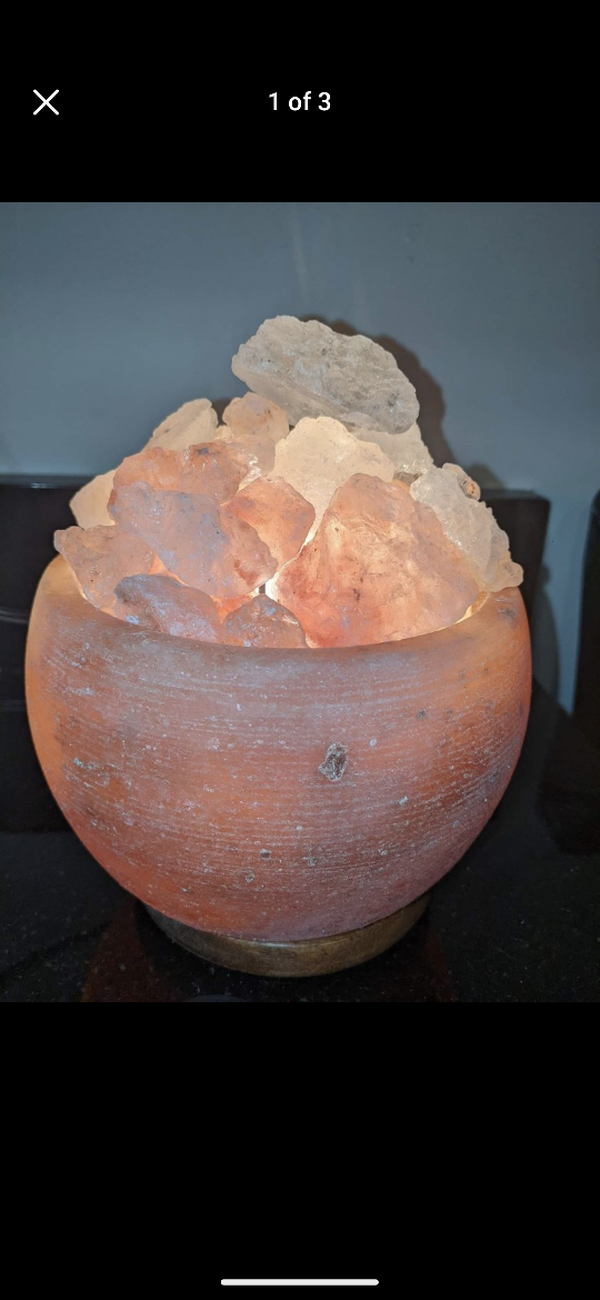salt lamp - photo 2