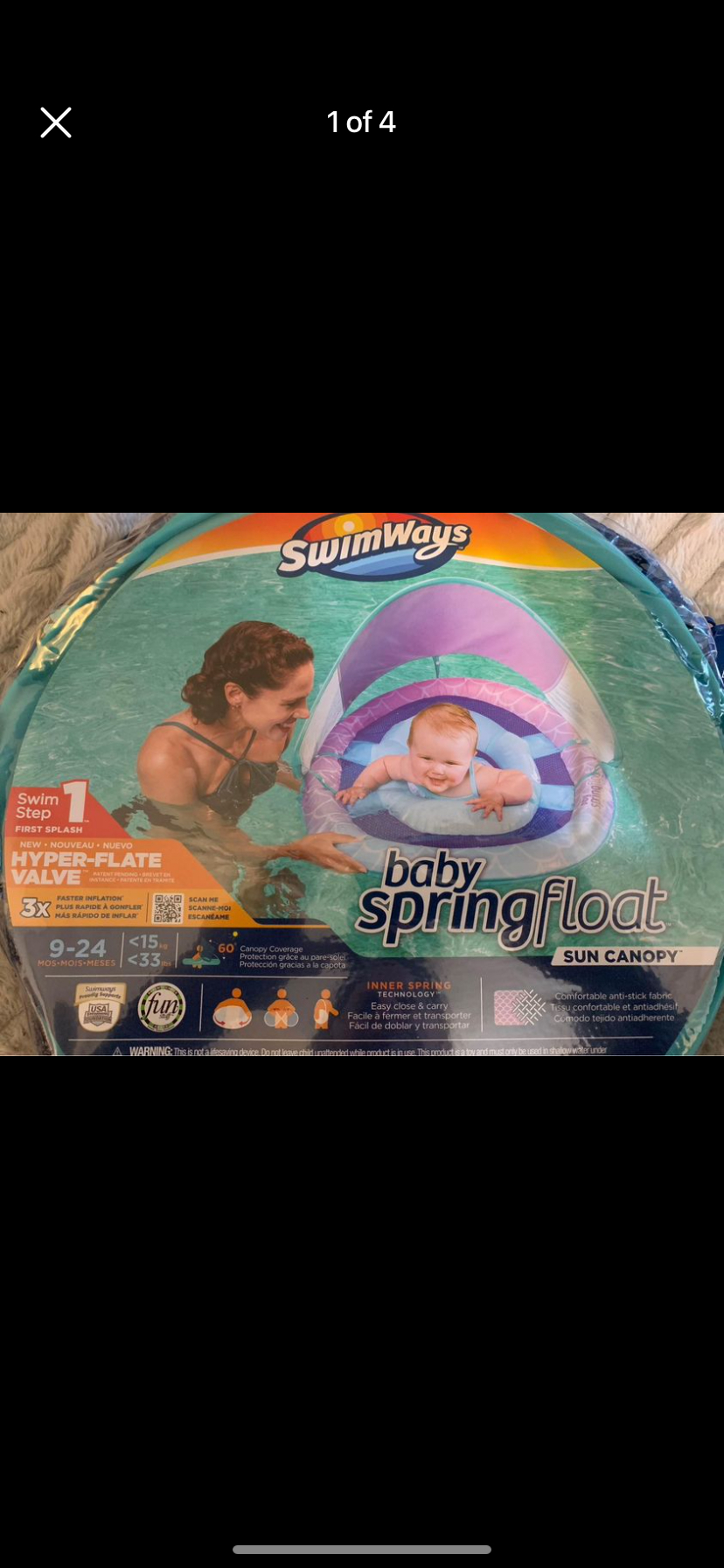 Floating Sun Canopy for Baby image indicator(2)