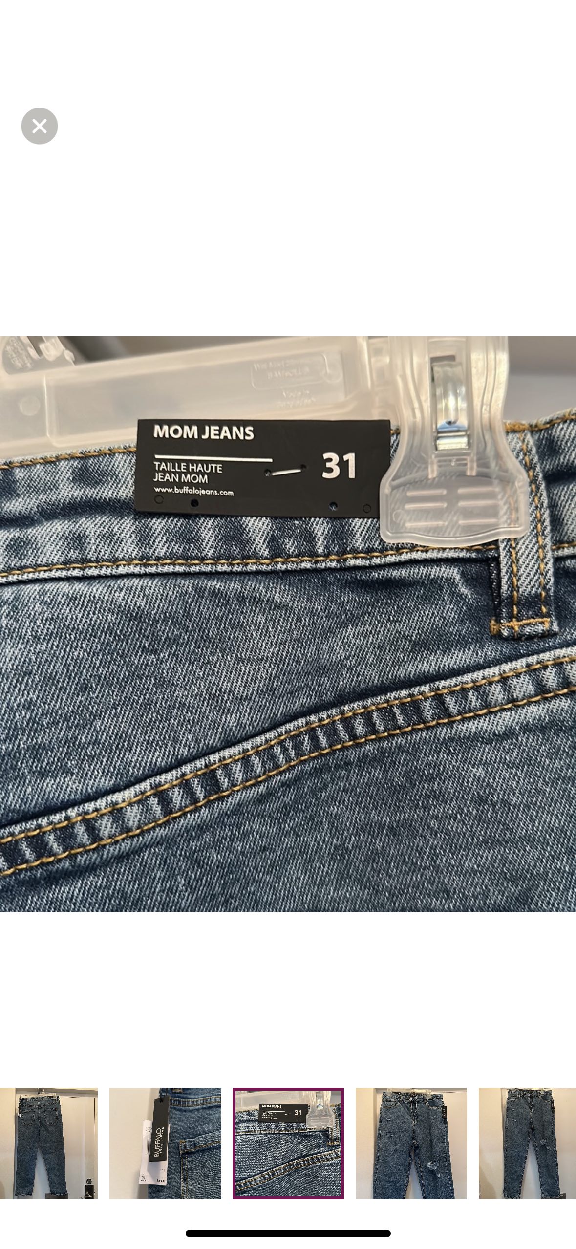 Mom Jeans full length (BUFFALO David Bitton) size 31 image indicator(5)