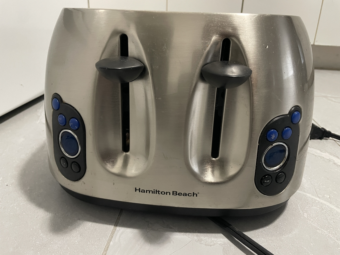 4 slice toaster #freecycle