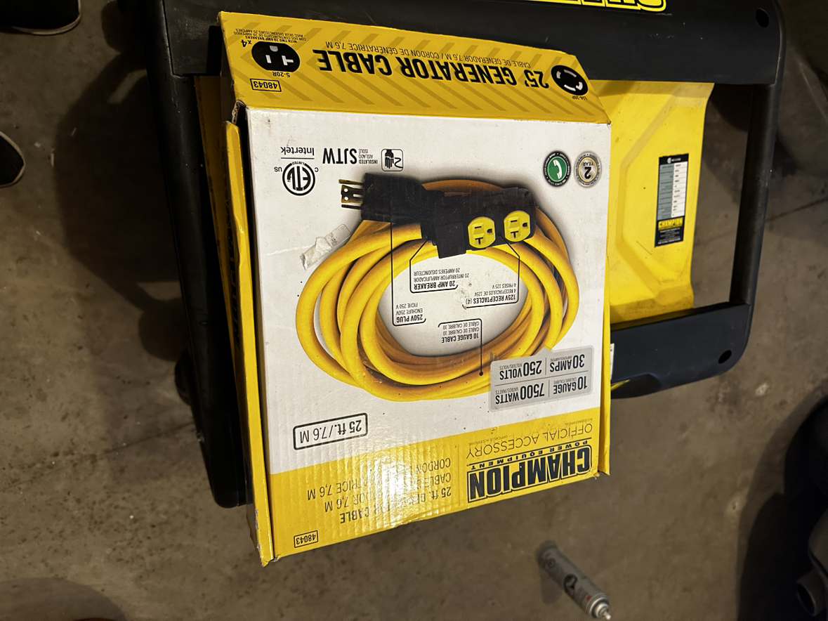 Champion Generator 7800w NEW and unused! - photo 5