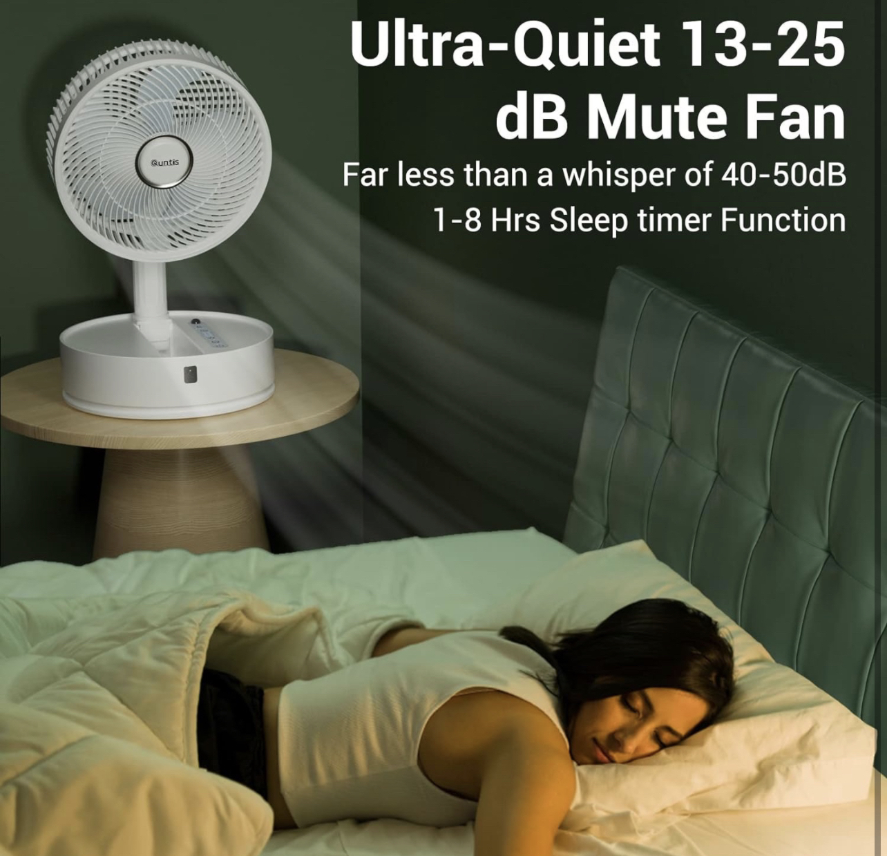 Foldable Floor Fan, Table Fan, Adjustable Wind Direction, BNIB image indicator(5)