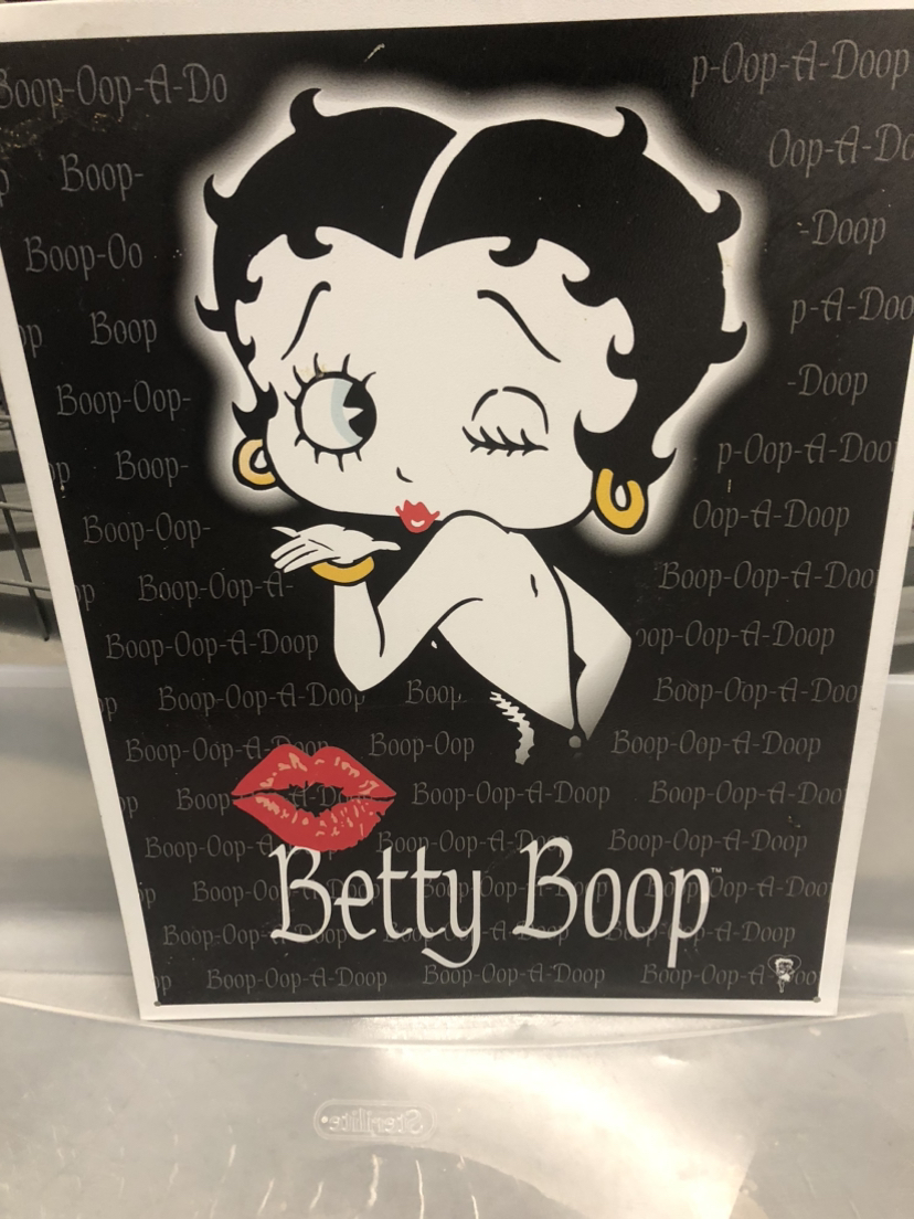 Betty Boop Metal Photo