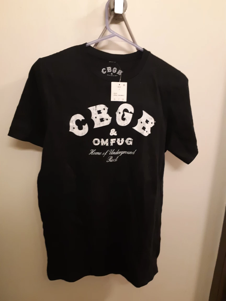 NWT Designer CBGB Punk Rock T-Shirt!👕 thumbnail