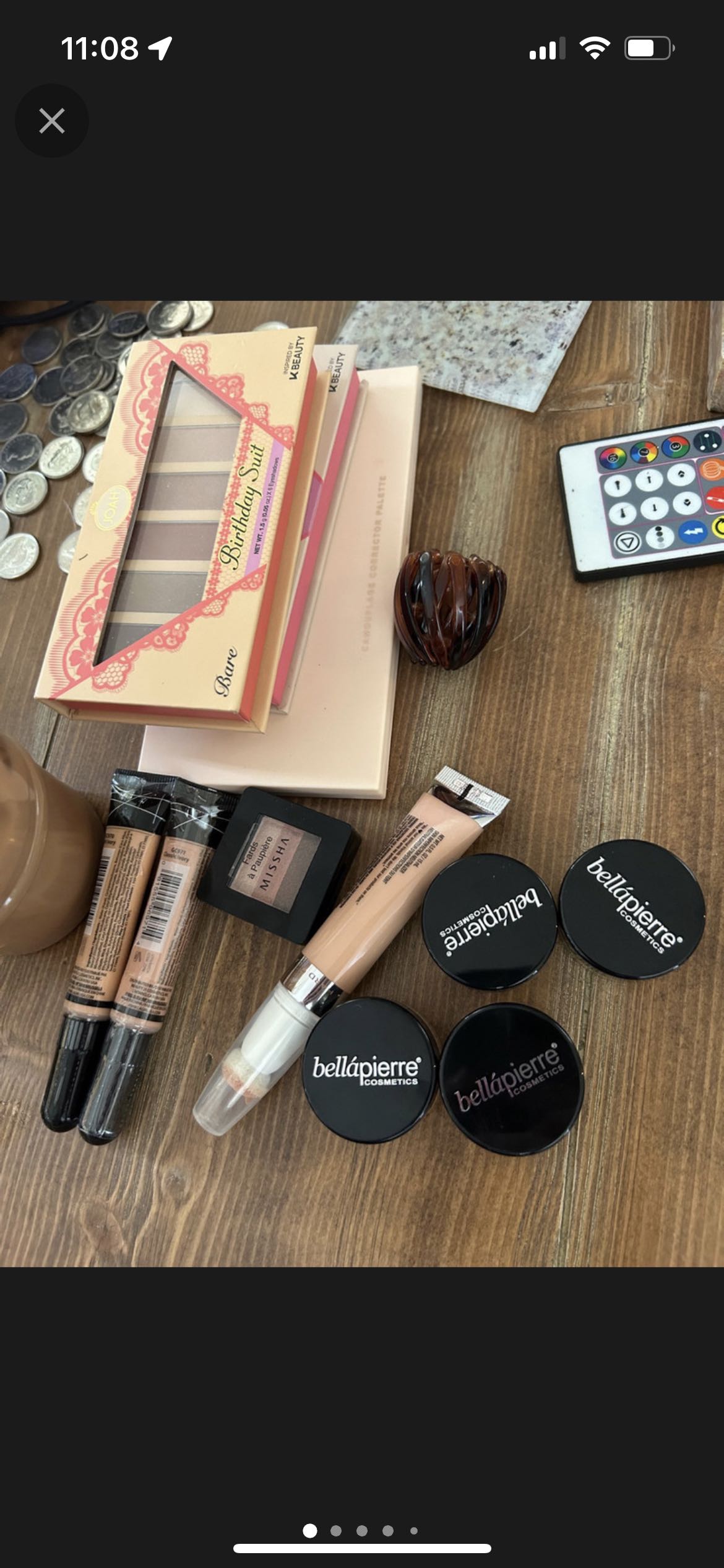 Makeup never used