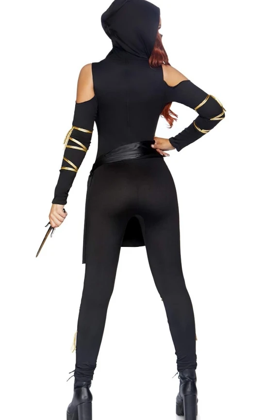 woman's ninja costume s halloween image indicator(2)