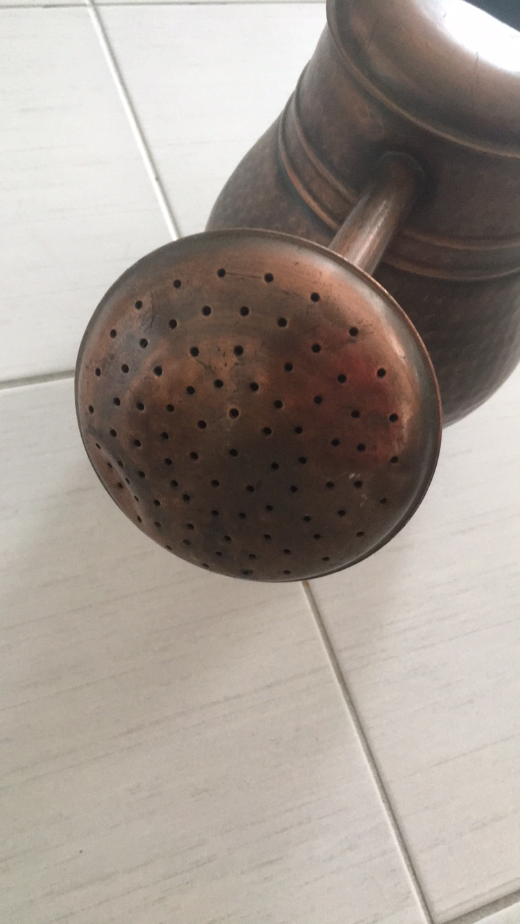 1000🥕Antique Beautiful Style Large Copper Watering Can image indicator(4)