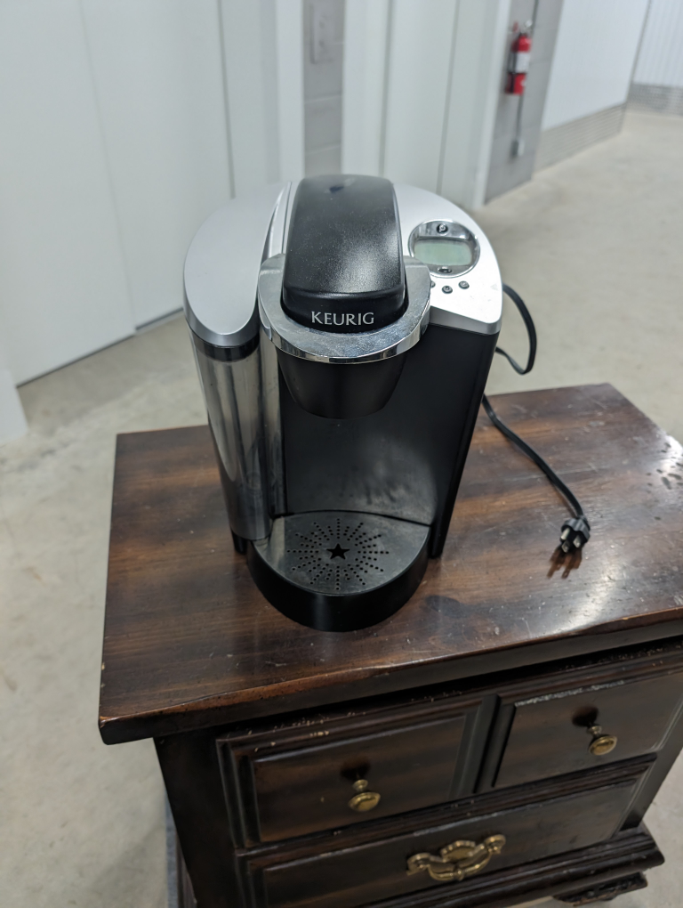 Used Keurig single serve coffee maker