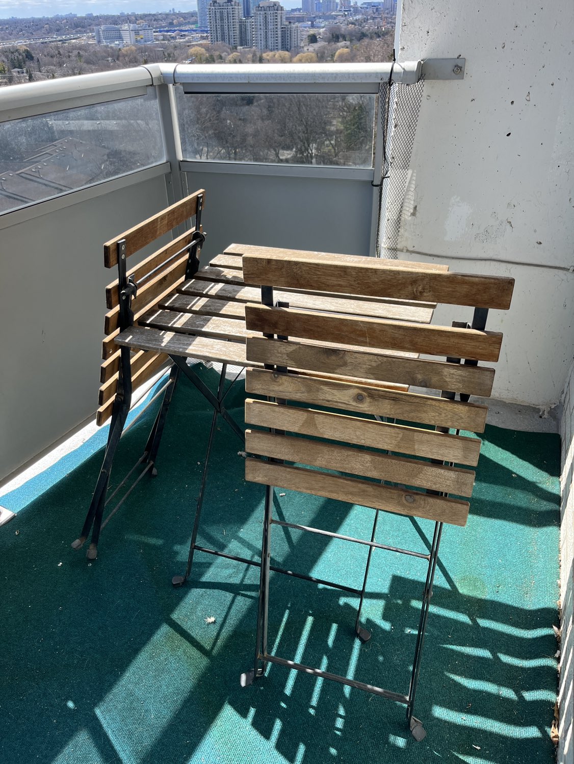 Patio bistro set