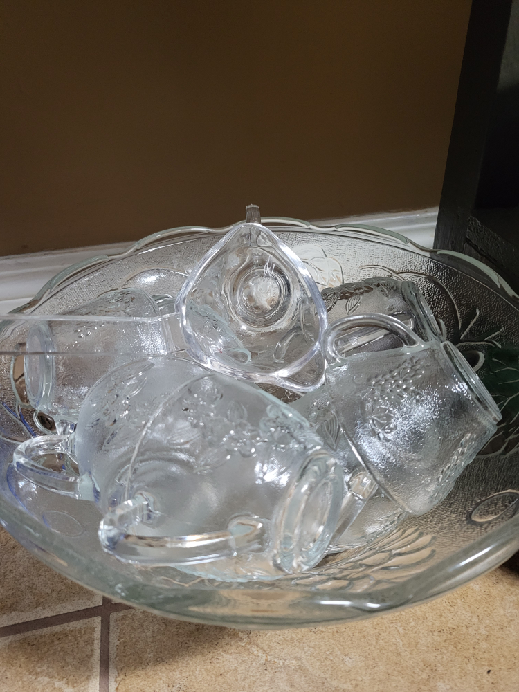 punch bowl set