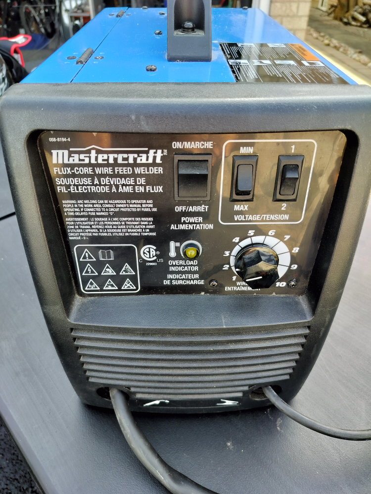 MasterCraft 120V Flux Core Welder