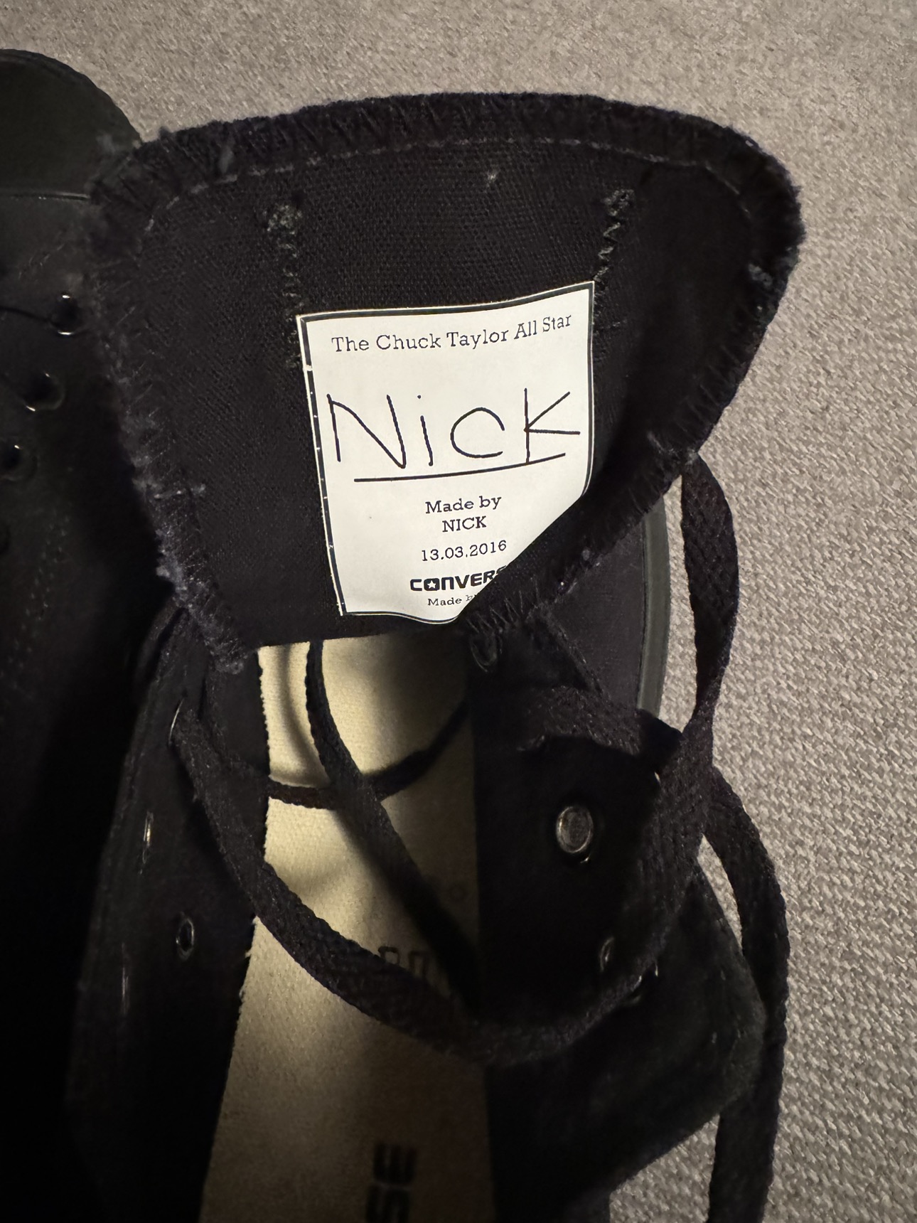 Custom 6ix God / OVO Converse - Size 10.5 - NEW image indicator(3)