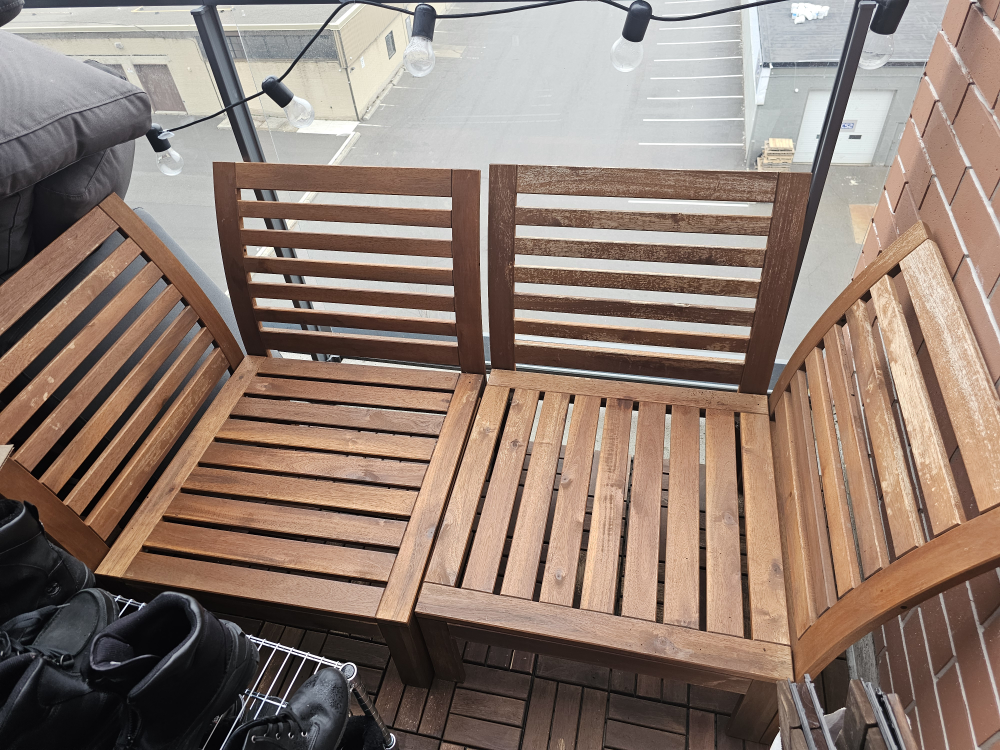 2-seat modular sofa, outdoor, - photo 2
