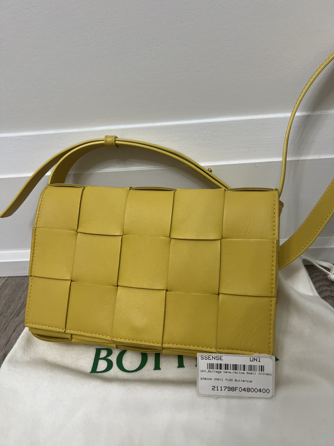 Bottega Veneta Buttercup Cassette Bag
