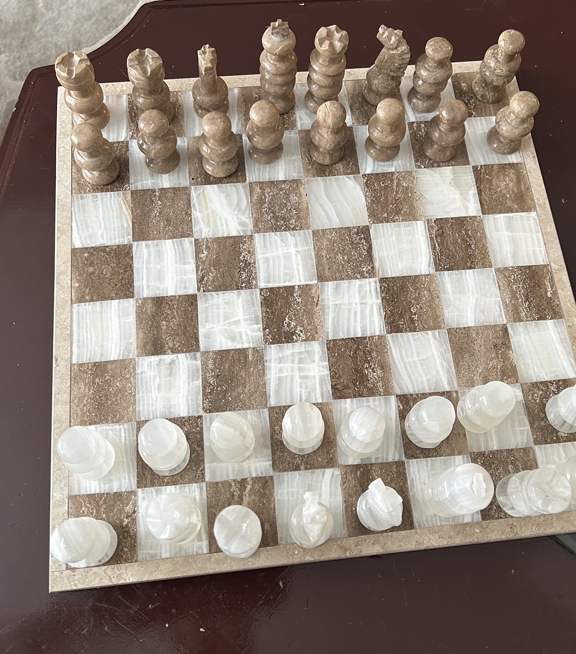 Marble Chess in great condition