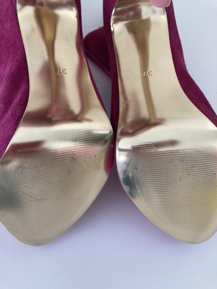 New suede high heels boots image indicator(4)