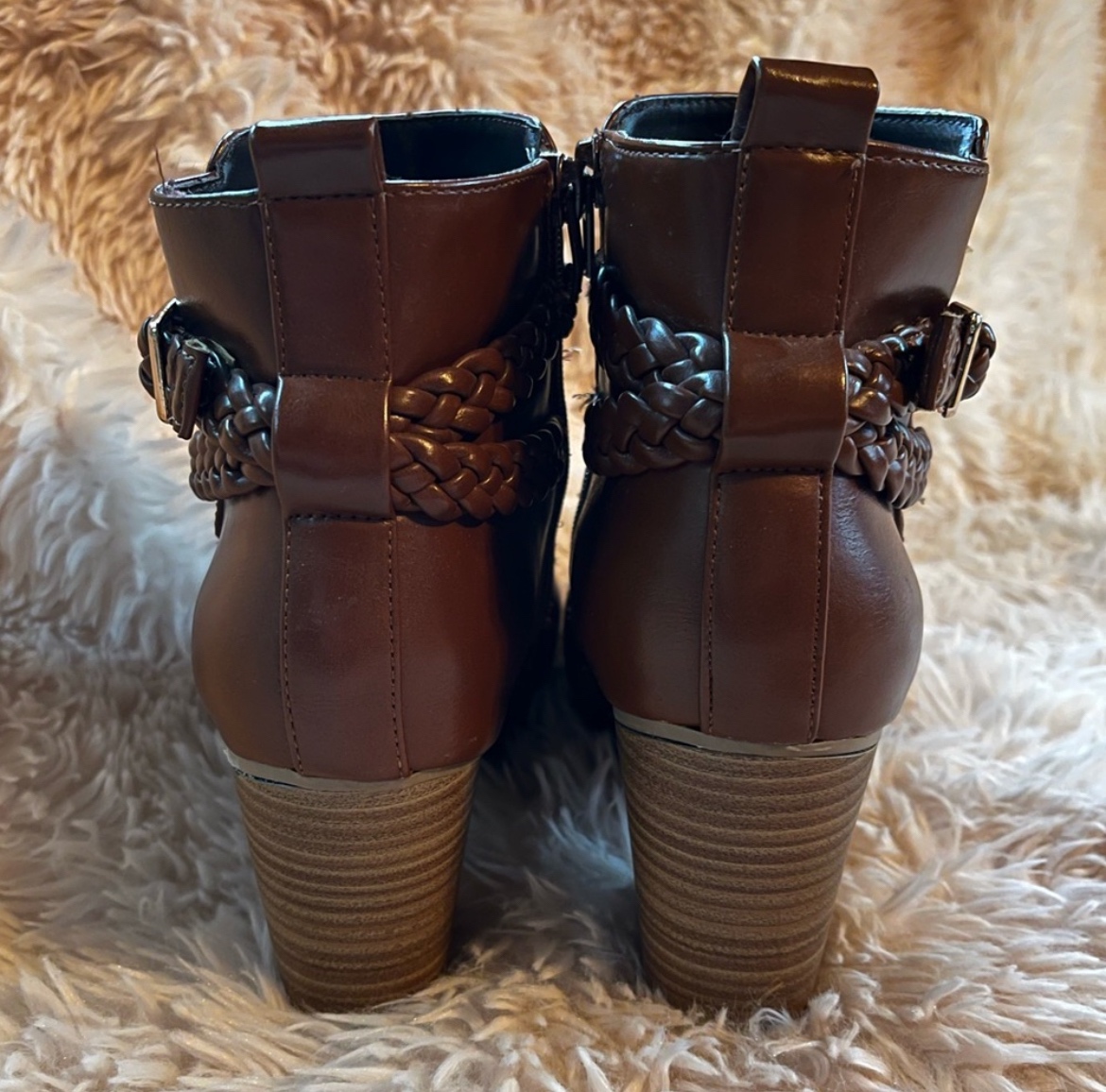 Caramel Heeled Boots image indicator(3)