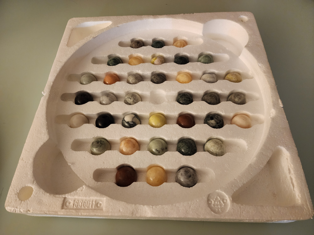 the Bombay company wood solitaire  game - photo 4