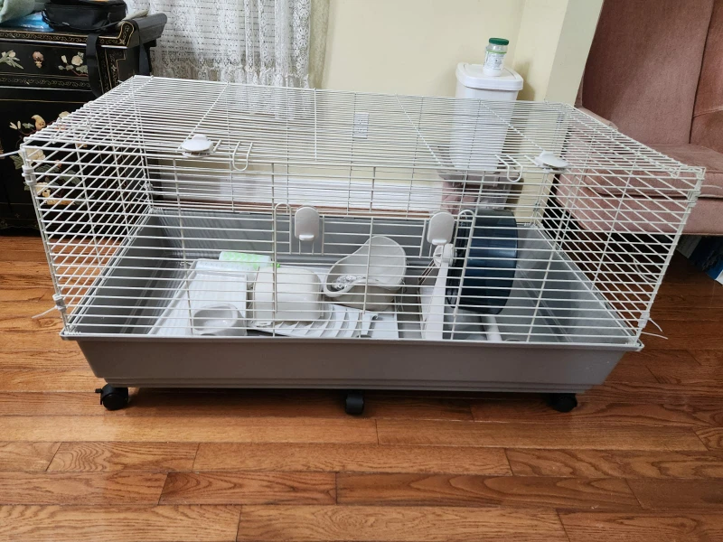 Split level sanctuary rabbit habitat * Full Cheeks brand*