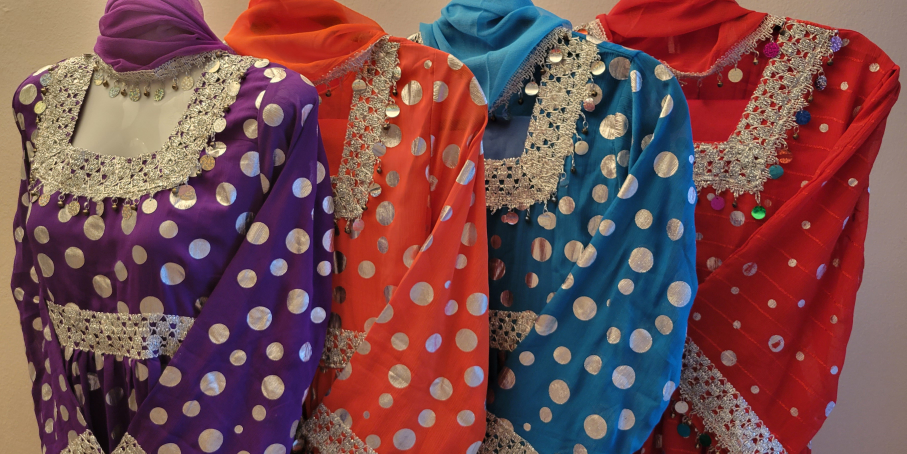 pakistani/ Afghan Indian Laila Majnu style attan dresses image indicator(2)