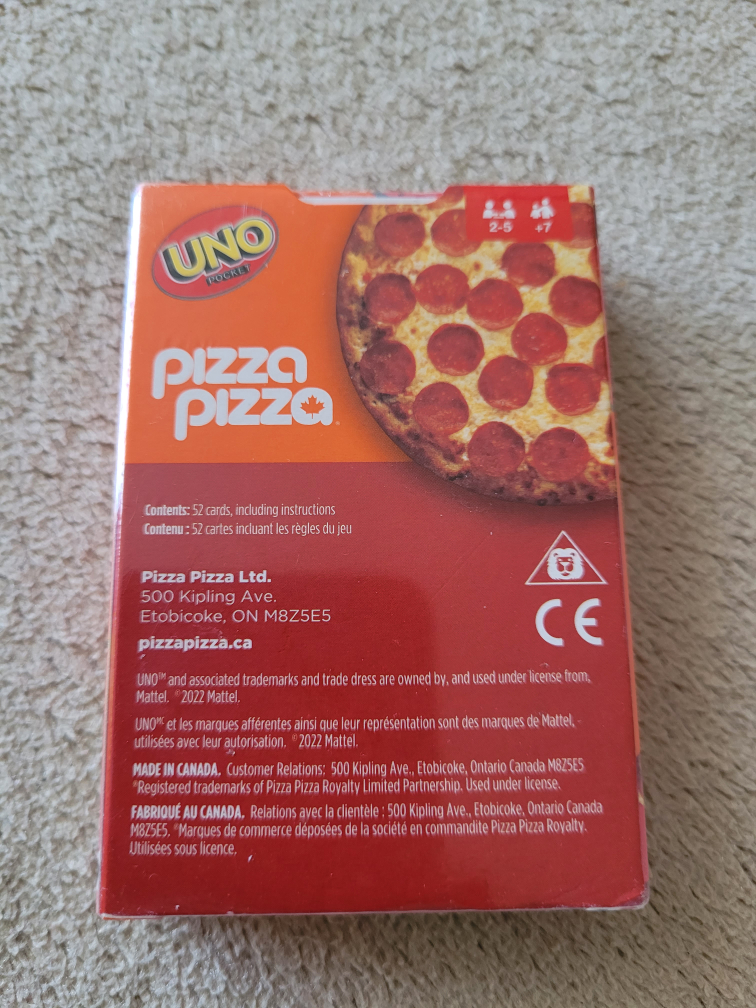 New game cards UNO pizza pizza image indicator(3)