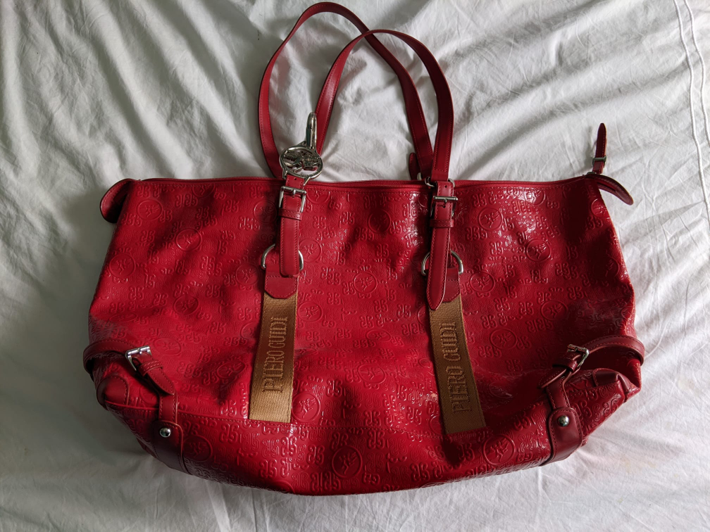 Piero Guidi Red Women's Handbag thumbnail