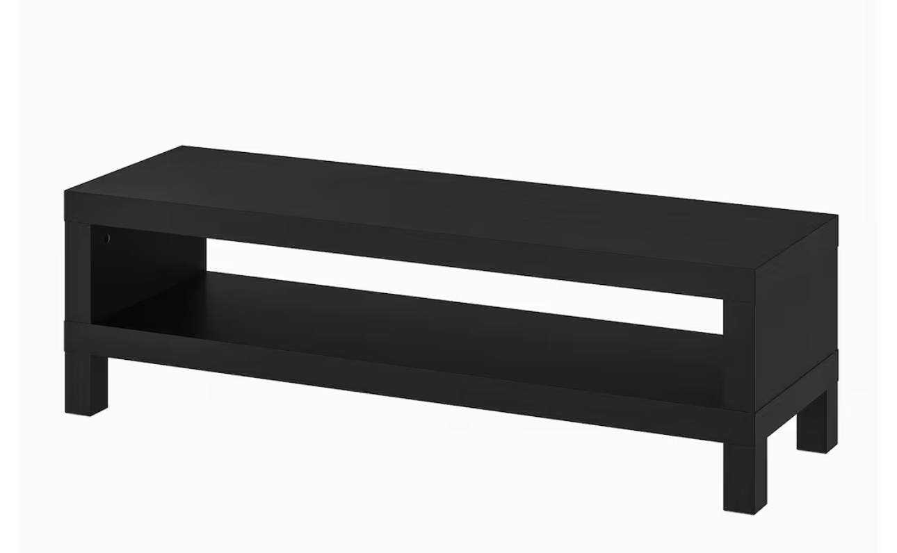 IKEA LACK TV bench, black-brown 40% DISCOUNT - photo 2
