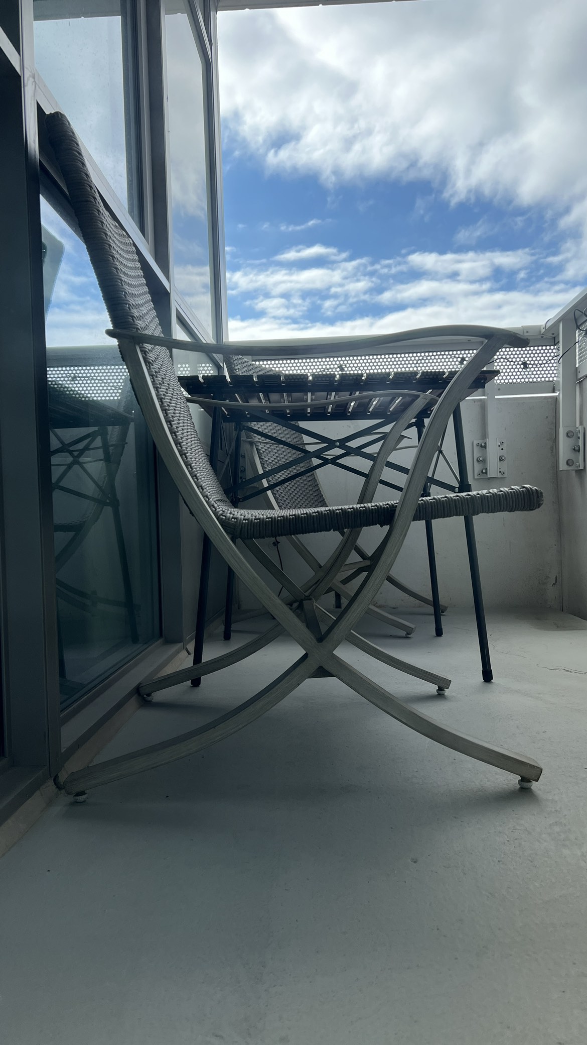 Two (2) outdoor chairs for sale (cushions included) - photo 2
