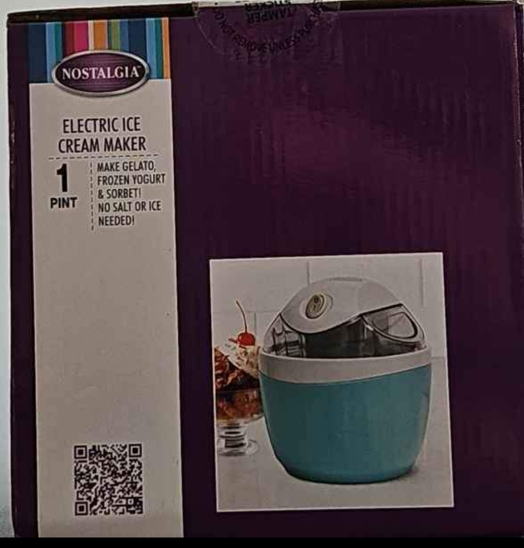 Nostalgia Electric Ice Cream Maker - photo 2