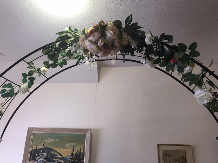 Wedding decor arch flowers - photo 2