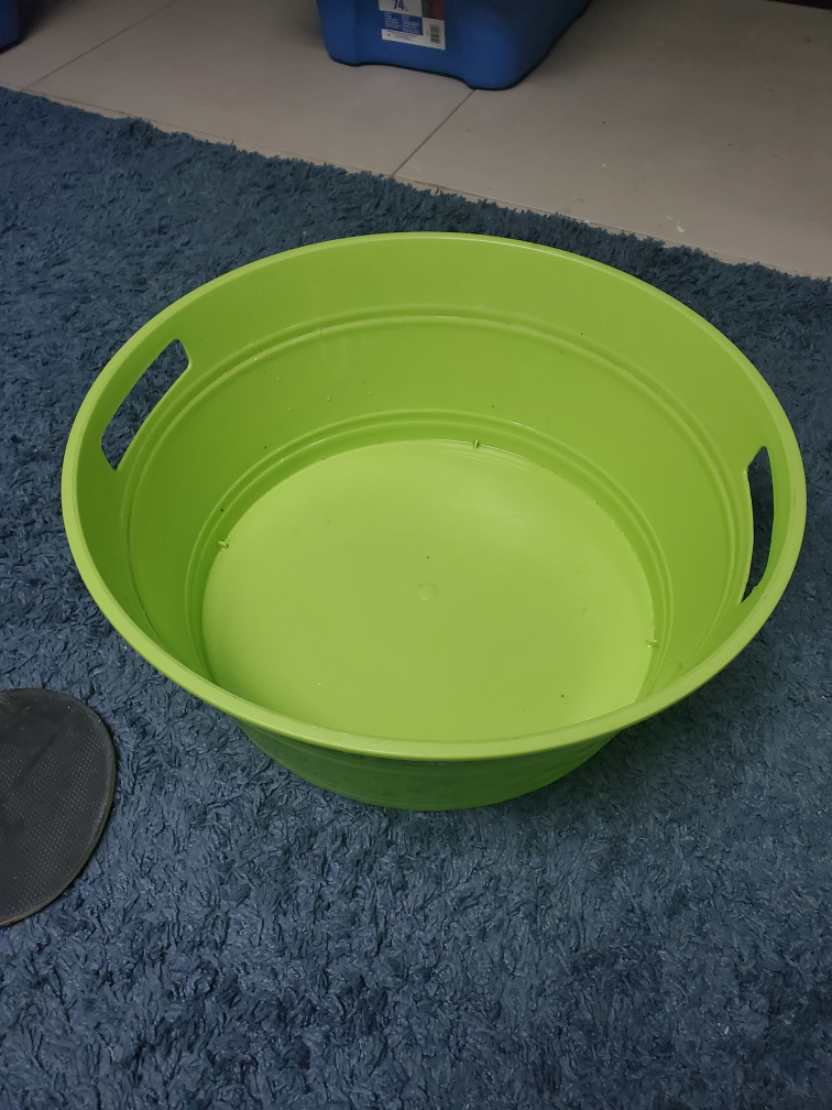 Large plastic bin / basin - photo 2