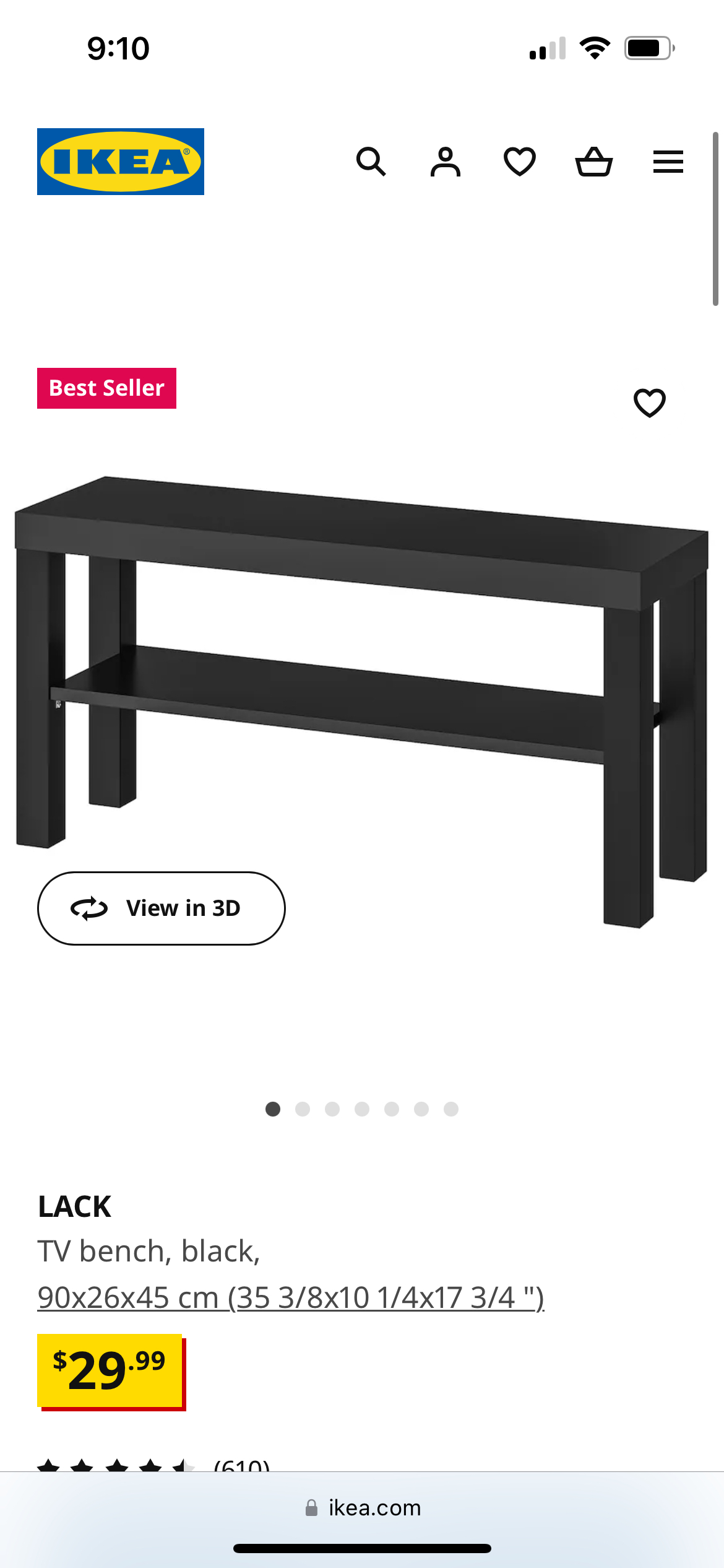 LACK TV Unit