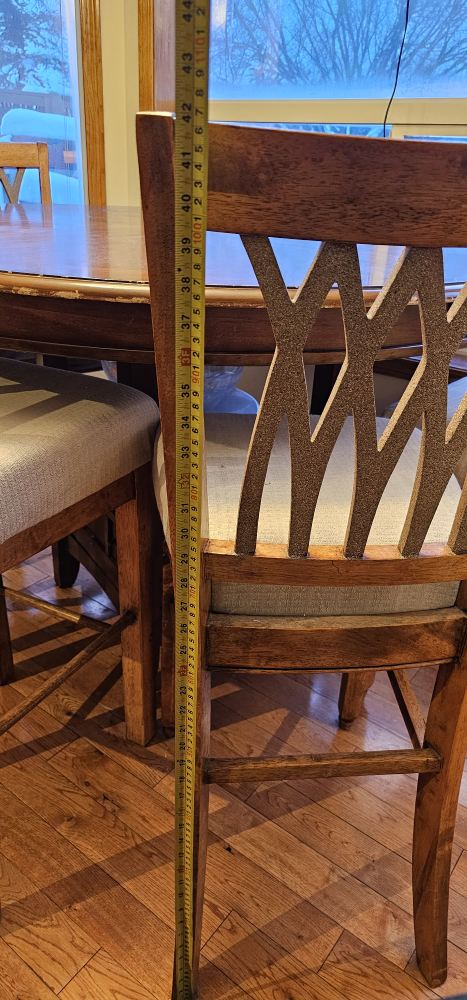 dinning table with high chair - photo 4